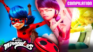 MIRACULOUS  🐞 Compilation 4 🐾 FULL EPISODES ▶️ Origins Part 1 amp 2 Season 1 [upl. by Eugeniusz]