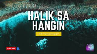 Halik Sa Hangin by KZ Tandingan KARAOKE [upl. by Salomon]