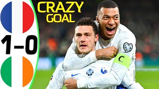 France vs Ireland 10  Pavard Goal and Highlights 27032023 HD [upl. by Kcirneh]