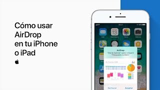 Cómo usar AirDrop en tu iPhone o iPad – Soporte técnico de Apple [upl. by Adriene]