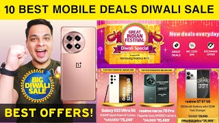 Amazon Diwali Sale 2024  10 Best Smartphone Deals  Flipkart Diwali Sale Best Mobile Offers 🔥 [upl. by Ahgiel]