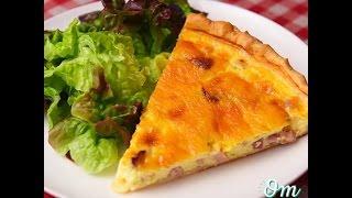 La recette authentique de la Quiche Lorraine [upl. by Alekal]