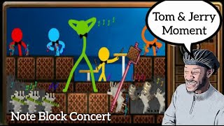 Reacting to Some Note Block Concert  Animation vs Minecraft Shorts Ep 35 [upl. by Llehcal]