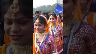 Cultural Procession AIU Youth Festival at Subharti University Meerut [upl. by Koy]