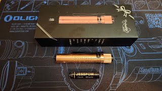 Olight i3T EOS Friendship 2023 Copper 10440 Test [upl. by Iznekcam]