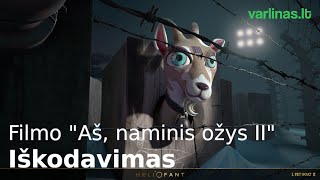 Filmo quotAš naminis ožys IIquot iškodavimas 2024 [upl. by Mandeville122]