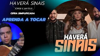 Haverá Sinais  Jorge e Mateus Violão Cover [upl. by Lanuk]