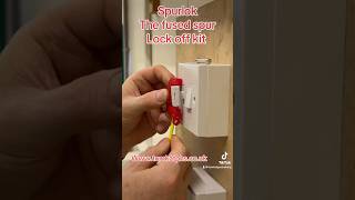 Spurlok the fused spur lock off kit a must for gas engineers plumbing electrical [upl. by Lorrie]