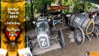 Brooklands Double 12 2024 Saturday The Cyclekarts [upl. by Iturhs505]