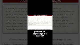 Estrutura e Operações da Fundação SCP creepypasta históriadeterror [upl. by Boru]