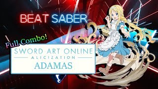 Beat Saber  Sword Art Online Alicization OP 1  Adamas Full Clear Expert [upl. by Ayital954]