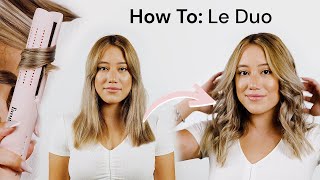 How To Use Le Duo 360° Airflow Styler from L’ange [upl. by Ecniv]