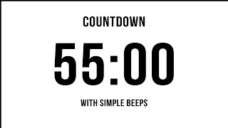 55Minute Countdown ⏳ timer countdown 55minutes 55minutetimer [upl. by Norramic]