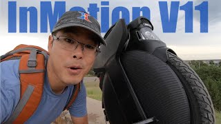 InMotion V11 Review Worlds First Electric Wheel with [upl. by Oap]