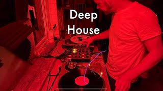 Deep house all vinyl mix  master sounds radius2  GardenRoomGrooves [upl. by Angle]