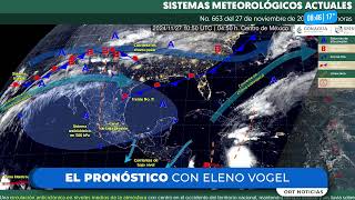 El pronóstico del tiempo en ORT Noticias  27 de Noviembre del 2024 [upl. by Nahoj]