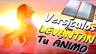 Versículos Bíblicos de ALIENTO y PAZ en Momentos Difíciles Depresión Ansiedad [upl. by Ecarret]