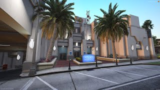 Police Station Interior Fivem Interior amp map for FIVEM MLO  GTA V [upl. by Kcirb]