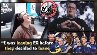 100T Boostio thoughts on Joining 100 Thieves amp Leaving Evil Geniuses Roster [upl. by Gal]