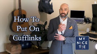 How To Put On Cufflinks [upl. by Itoc]