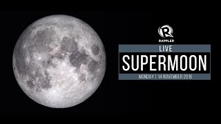 LIVE Supermoon 14 November 2016 [upl. by Wilkison170]