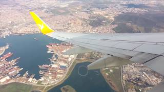 HDRealTake Off Sabiha Gokcen Airport with Pegasus Airlines [upl. by Eyahs]