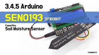 345 SENSOR ♡ Arduino Capacitive SEN0193 Soil Moisture Senseor [upl. by Clemen]