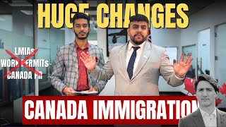 NO LMIA amp Work Permits for Immigrants  BIG Changes in CANADA🇨🇦 Immigration [upl. by Eanom388]