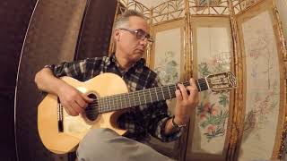 Oblivion  A Piazzolla   chitarra tutorial [upl. by Illac]