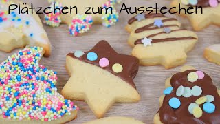 Butterplätzchen zum Ausstechen →🎄 [upl. by Au]