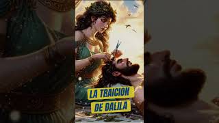 LA TRAICION DE DALILA HISTORIA DE SANSON youtubeshorts [upl. by Anelec]