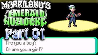 Pokemon Emerald Nuzlocke Part 01 First Things First [upl. by Vez]