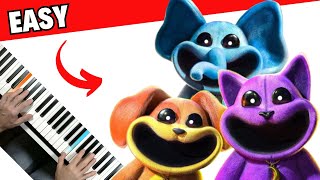 Keep Smiling  Poppy Playtime  Piano Tutorial [upl. by Ajaj]