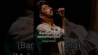 Banjaara Song Karaoke By Singer Ashfak [upl. by Adnanref]