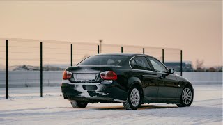 Тачка Бородача Первый зимний дрифт с illskill BMW e90 325i [upl. by Sapphira]