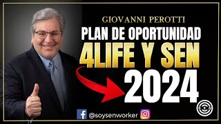 💲Modelo Del PLAN DE OPORTUNIDAD 2024 4LIFE y SEN Plan De Pagos Y Bonos 👉 Giovanni Perotti [upl. by Lucien]