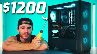 The BEST 👑 1200 1440p Gaming PC ⚡ Build Guide 2024 [upl. by Oelak]