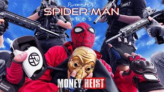 What If SPIDERMAN Bros becomes MONEY HEIST Escape from POLICE [upl. by Markos]