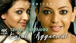 The quotDiwali Deepaanniquot Edit🔥🔥 Kajal Aggarwal  DHADA  Hot Vertical Edit  4K 60FPS [upl. by Quickel]