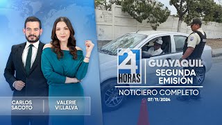 Noticiero de Guayaquil Segunda Emisión 07112024 [upl. by Baiel]