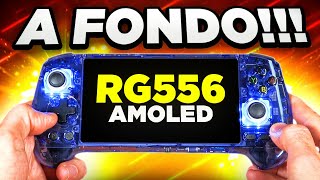 ⭕ ANBERNIC RG556 la nueva consola ANDROID AMOLED  review en PROFUNDIDAD [upl. by Adnuahsor]