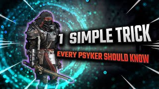 Psykers Most OVERPOWERED Movement Tech  Guide  Darktide [upl. by Eelac705]