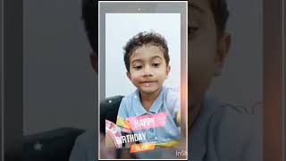 Happy 5 birthday Yash God bless you 🎉🎉🥳 [upl. by Llenaej743]