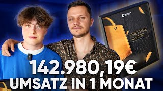 20 Jähriger Lukas macht 14298019€ in einem Monat mit Dropshipping [upl. by Letizia]