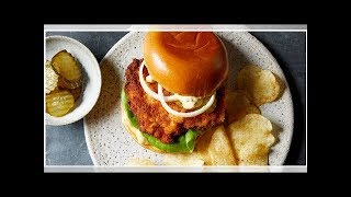 Chicken Schnitzel Sandwich With Comeback Sauce [upl. by Iew]