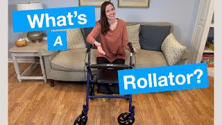 What is a Rollator Walker [upl. by Akkeber]