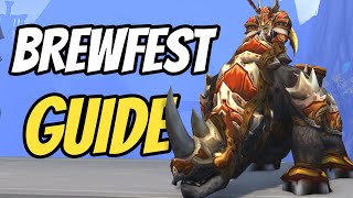 Brewfest Guide  WoW Brewfest Event and Mounts [upl. by Nona]