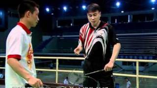 ZhaoJianhuaXiaoJie06  Backhand smash returns Backhand defensive clearswithsubavi [upl. by Nahshon]