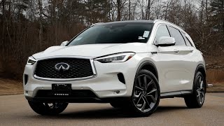 2022 Infiniti QX50 Autograph Review  Walk Around and Test Drive [upl. by Emerej841]