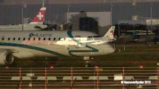 Planespotting at Hannover Airport 25082013 [upl. by Frager]